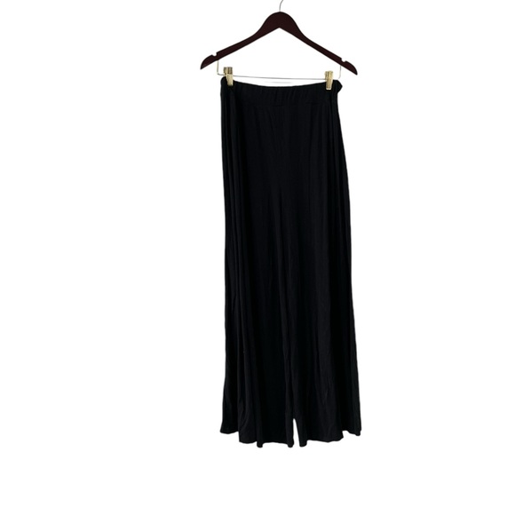 FREE PEOPLE FP Beach Alia Wide Leg Black High Waisted Pants - Picture 5 of 10